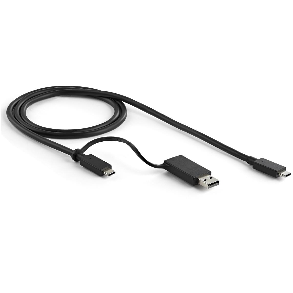USB-C & USB-A Dock, Hybrid Universal Laptop Docking Station with 100W Power Delivery, Dual Monitor 4K 60Hz HDMI & DisplayPort, 4x USB 3.1 Gen 1 Hub, Gigabit Ethernet (GbE) - Hybrid USB Type-C Dock (DK30C2DPEPUE) - Docking station - USB-C - 2 x HDMI, 2 x D thumbnail