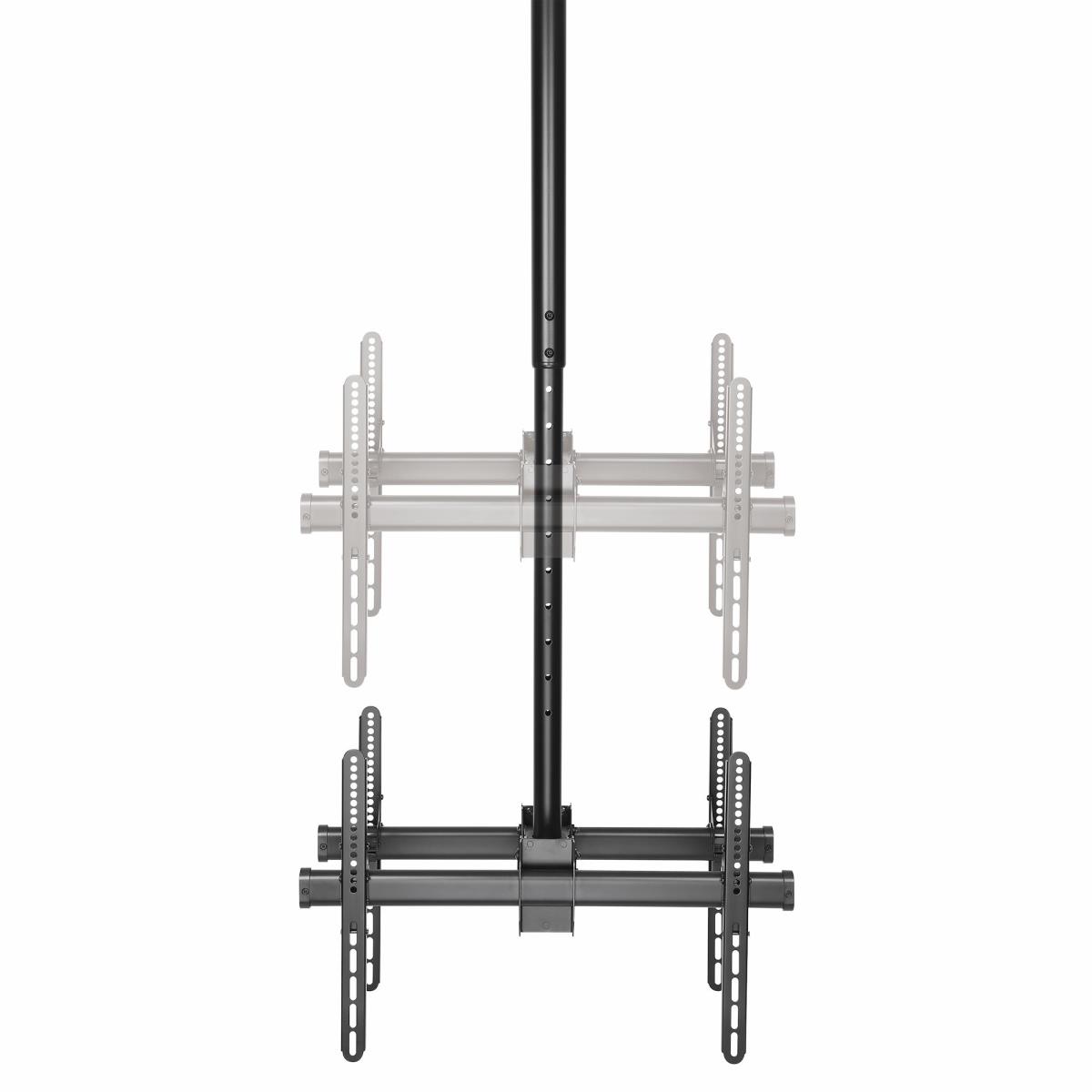 DUAL TV CEILING MOUNT HANGING thumbnail