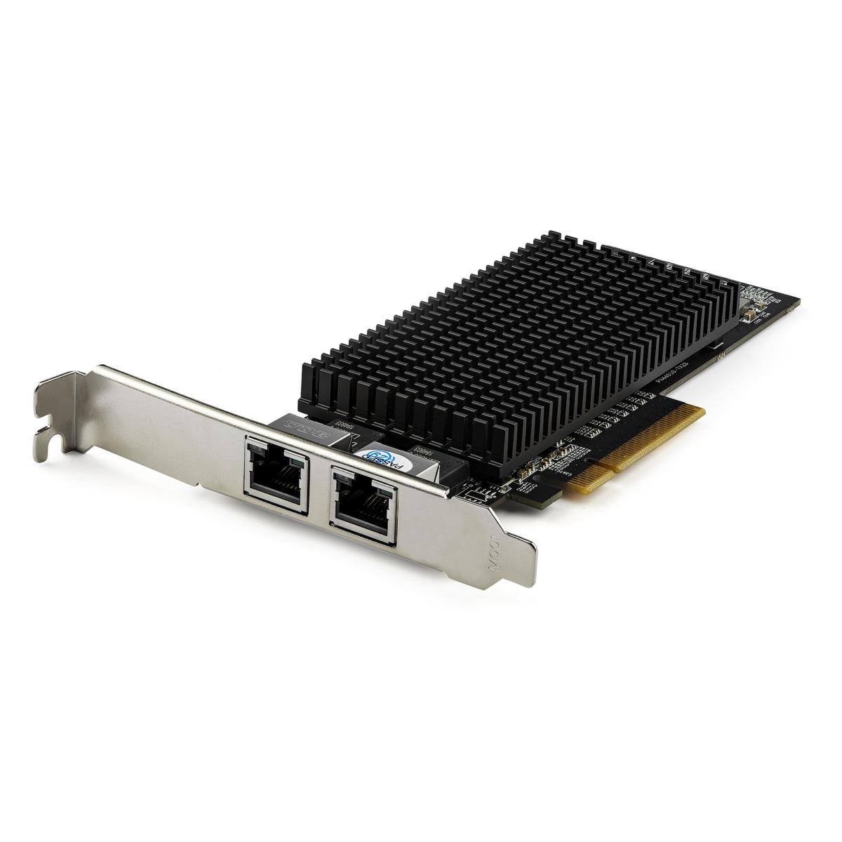 Dual-Port 10GB Pci-e Network Card with 10GBASE-T & NBASE-T thumbnail