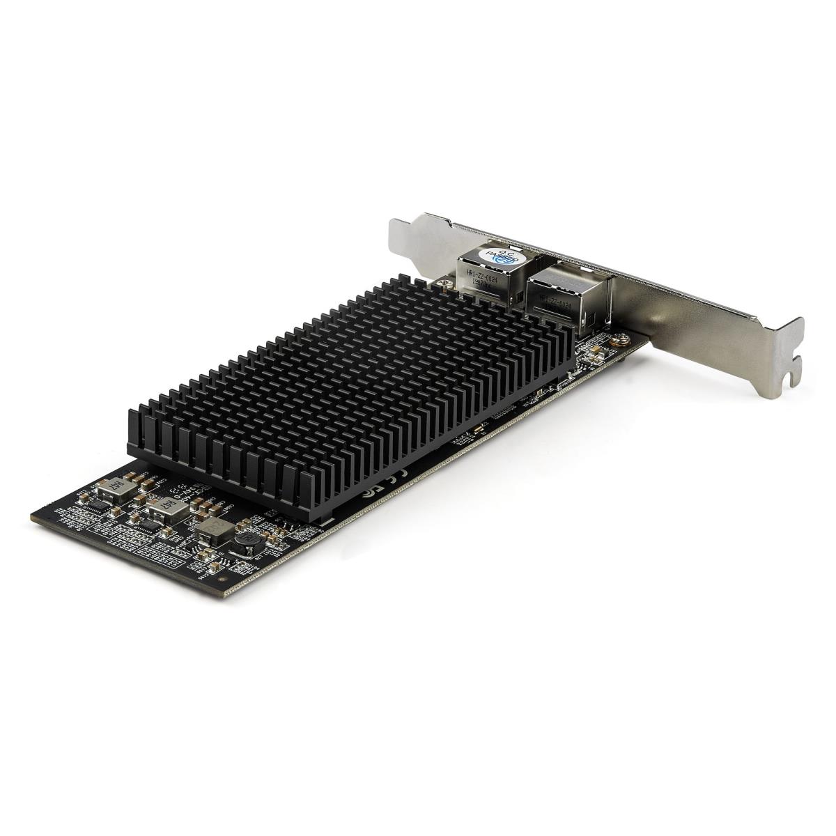 Dual-Port 10GB Pci-e Network Card with 10GBASE-T & NBASE-T thumbnail