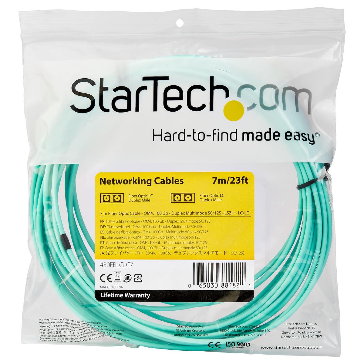 7M OM4 FIBER OPTIC PATCH CORD thumbnail
