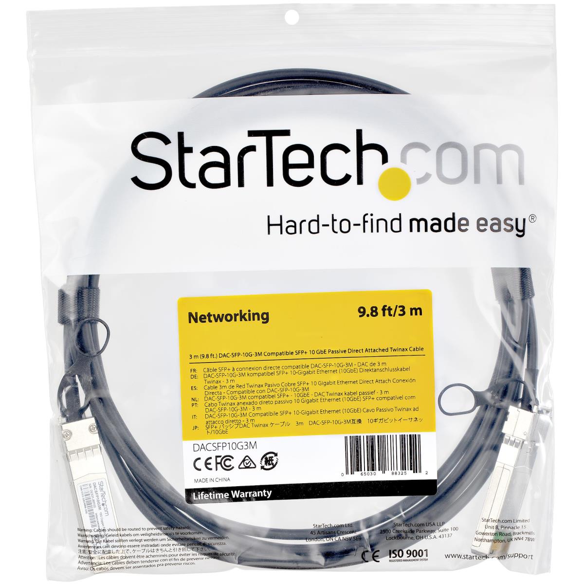 DELL EMC DAC-SFP-10G-3M COMP thumbnail