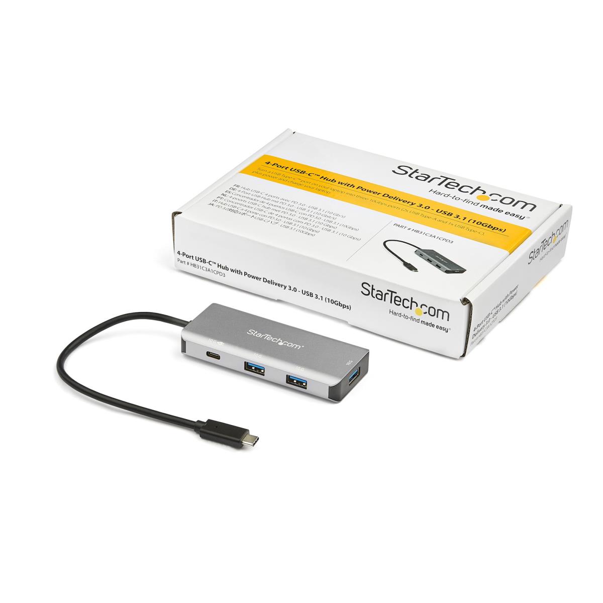 4 PORT USB C HUB USB TYPE C thumbnail