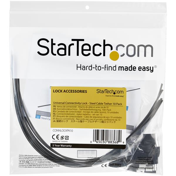 SECURITY TETHER CABLES 10 PACK thumbnail