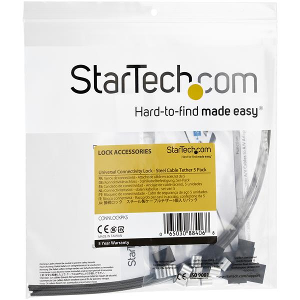 SECURITY TETHER CABLES - 5 PACK thumbnail