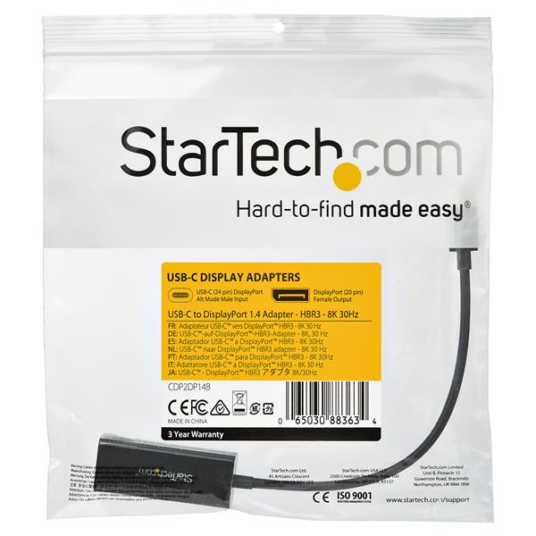 USB C TO DISPLAYPORT ADAPTER thumbnail