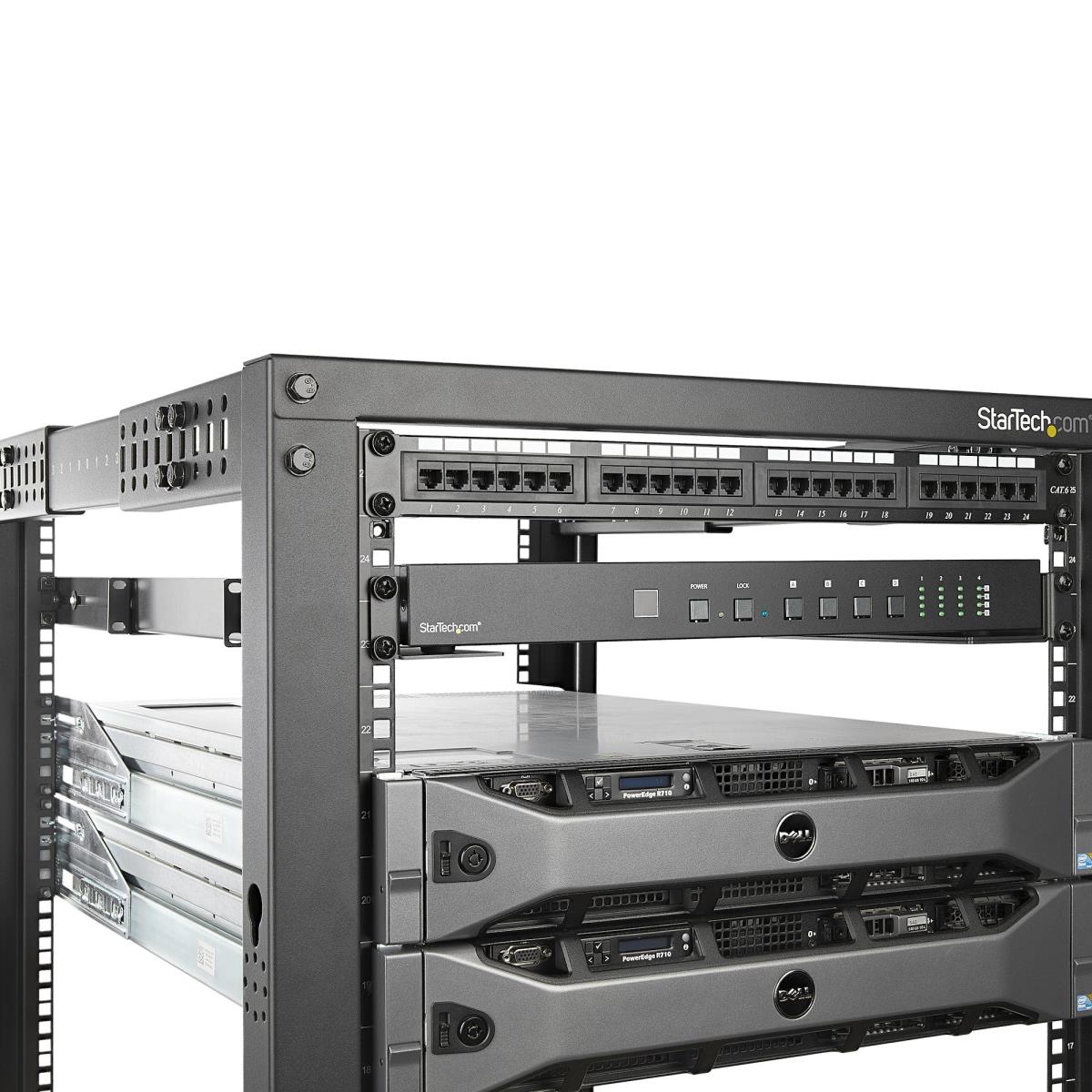 UNIVERSAL SERVER RACK RAILS 1U thumbnail