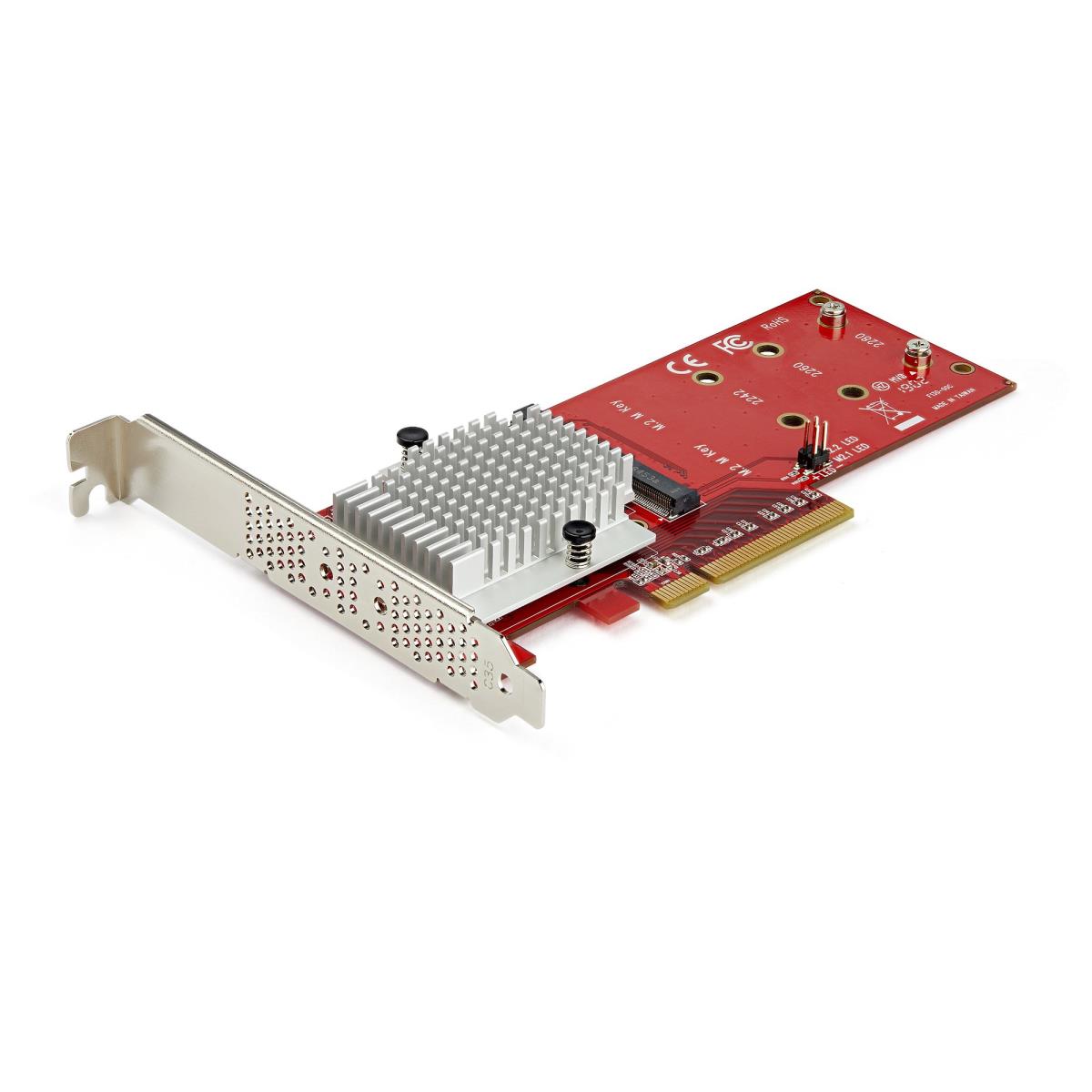 X8 DUAL M.2 PCIE SSD ADAPTER thumbnail