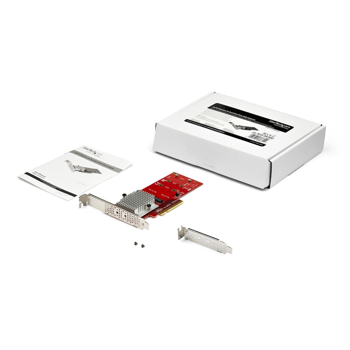 X8 DUAL M.2 PCIE SSD ADAPTER thumbnail