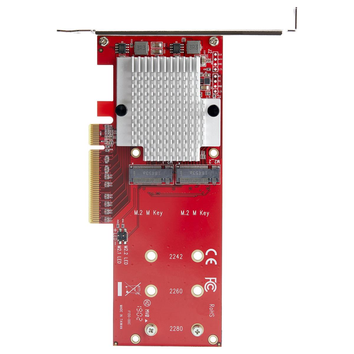 X8 DUAL M.2 PCIE SSD ADAPTER thumbnail