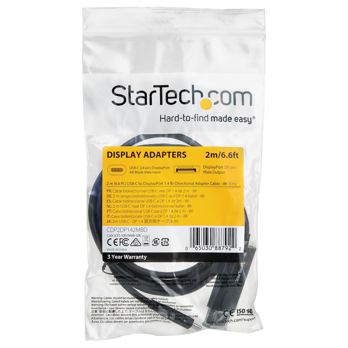 6FT USB C TO DISPLAYPORT 1.4 thumbnail