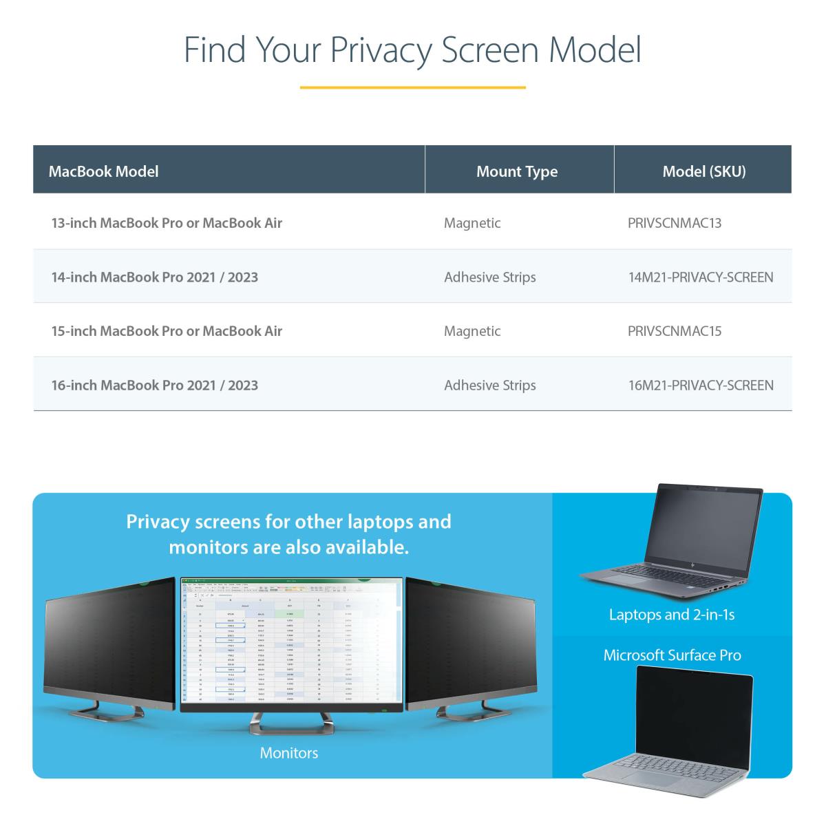 13IN LAPTOP PRIVACY SCREEN thumbnail