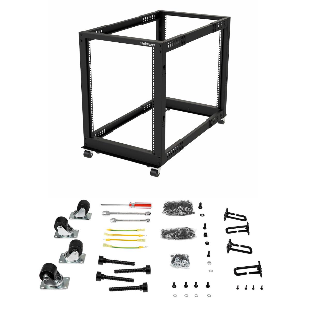 15U OPEN FRAME SERVER RACK thumbnail