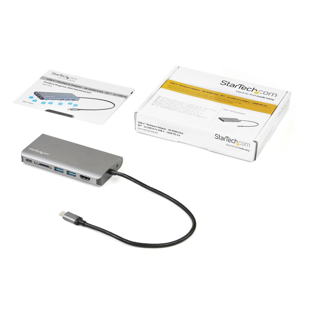 USB C MULTIPORT ADAPTER 100W PD thumbnail