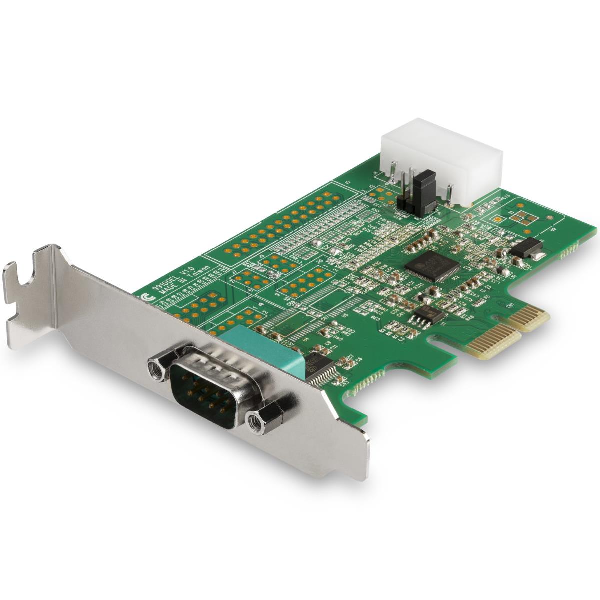 4 PORT PCI-E RS232 SERIAL CARD thumbnail