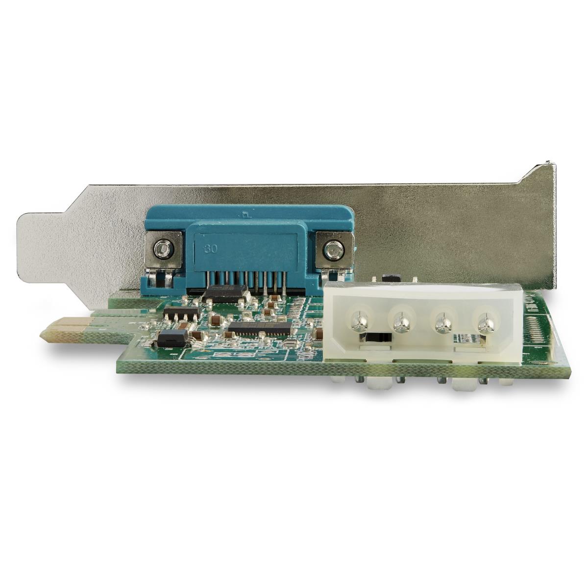 4 PORT PCI-E RS232 SERIAL CARD thumbnail