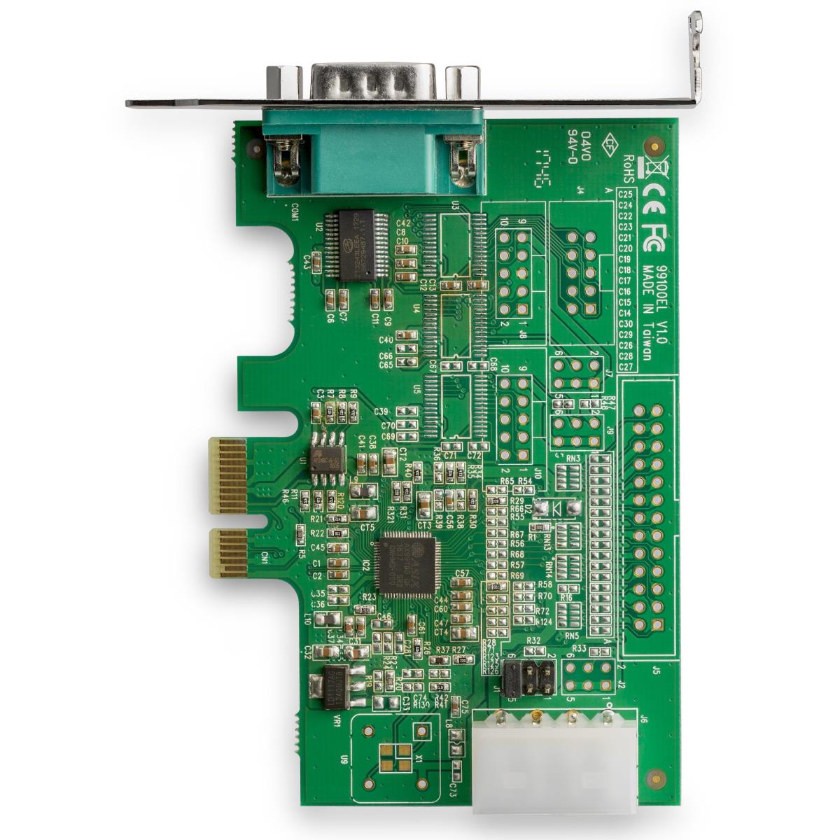 4 PORT PCI-E RS232 SERIAL CARD thumbnail