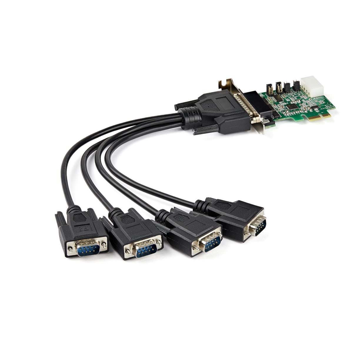 4 PORT PCIE RS232 SERIAL CARD thumbnail