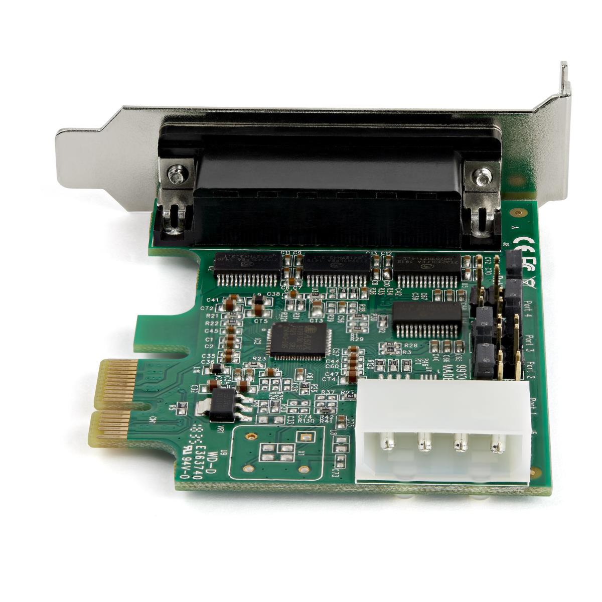 4 PORT PCIE RS232 SERIAL CARD thumbnail