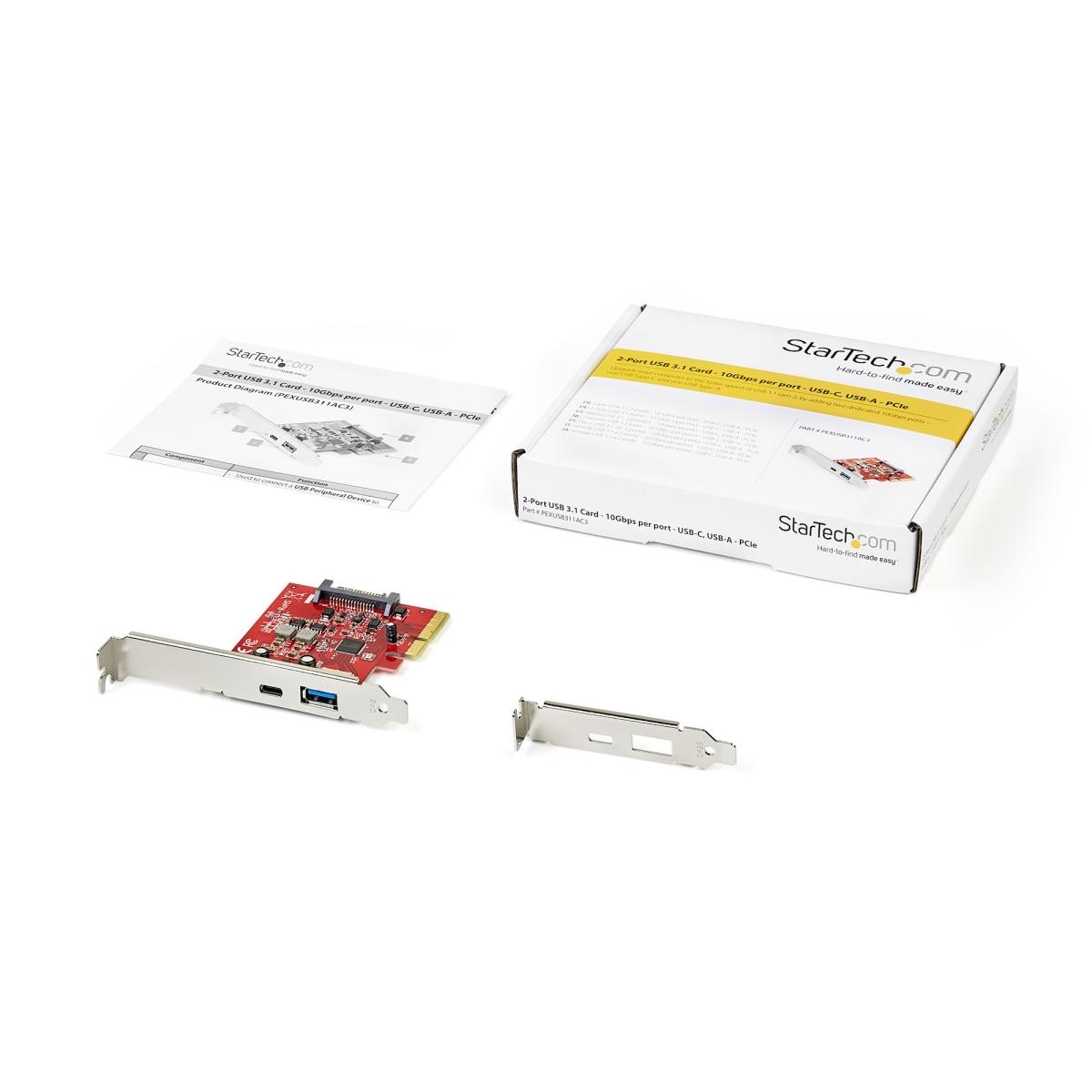 2-PORT 10GBPS USB-A/USB-C PCIE thumbnail