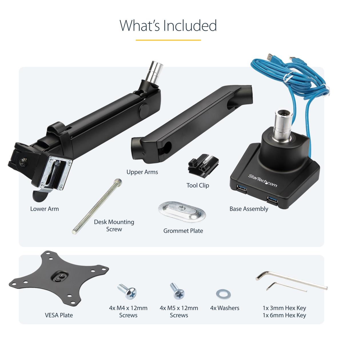 MONITOR DESK MOUNT ARM SINGLE thumbnail