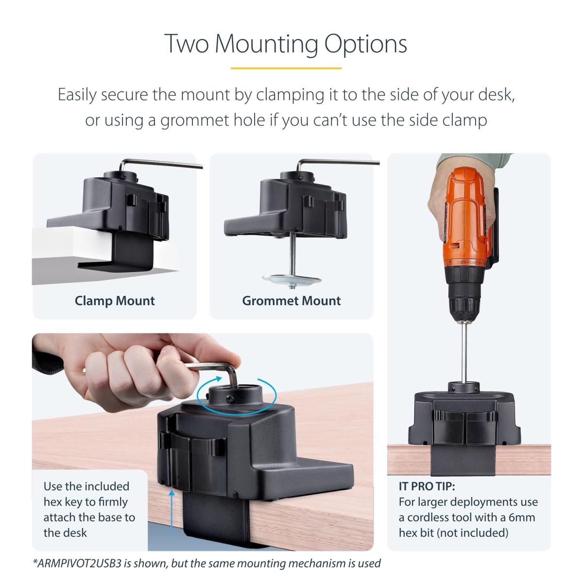 MONITOR DESK MOUNT ARM SINGLE thumbnail
