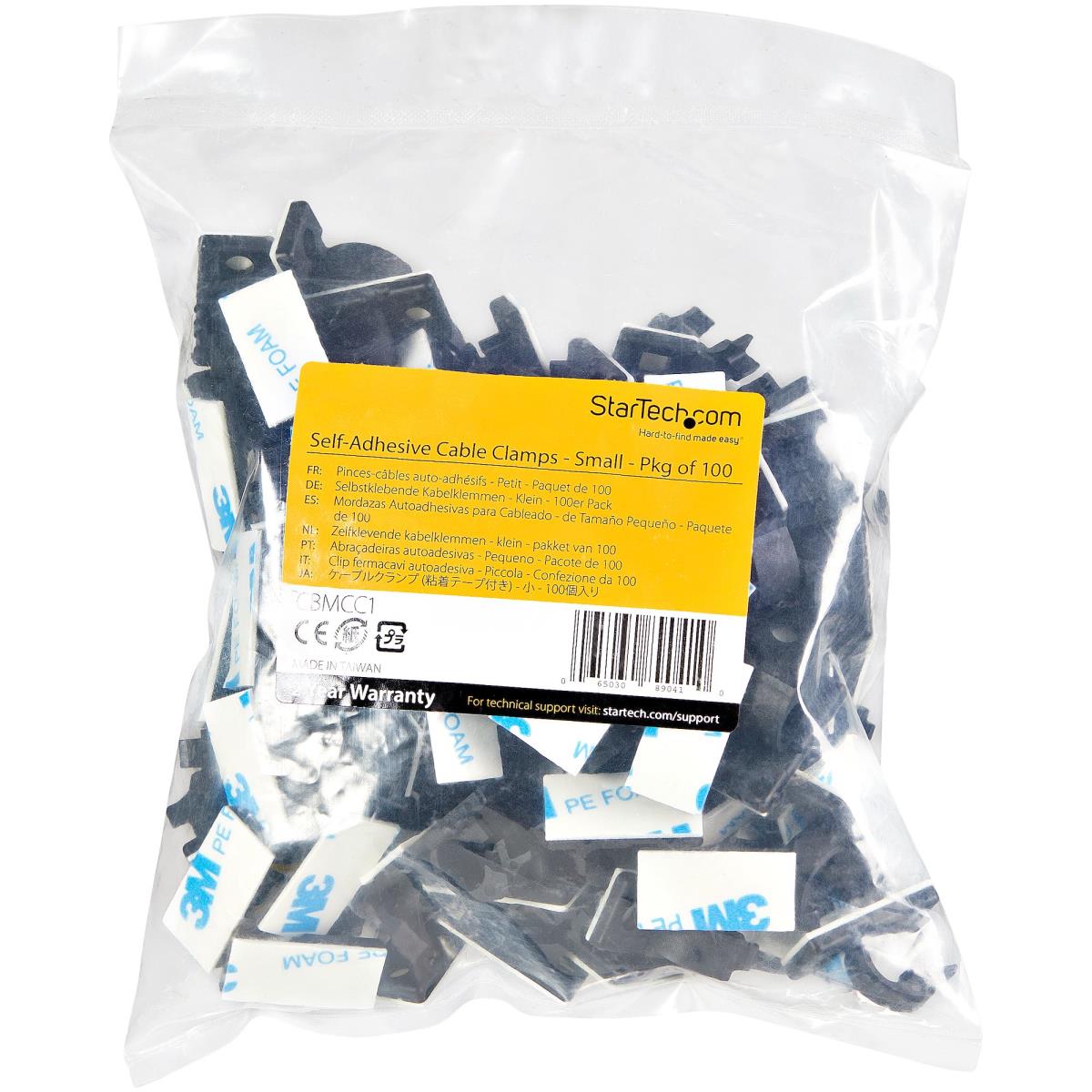100 PACK OF SELF-ADHESIVE CABLE thumbnail
