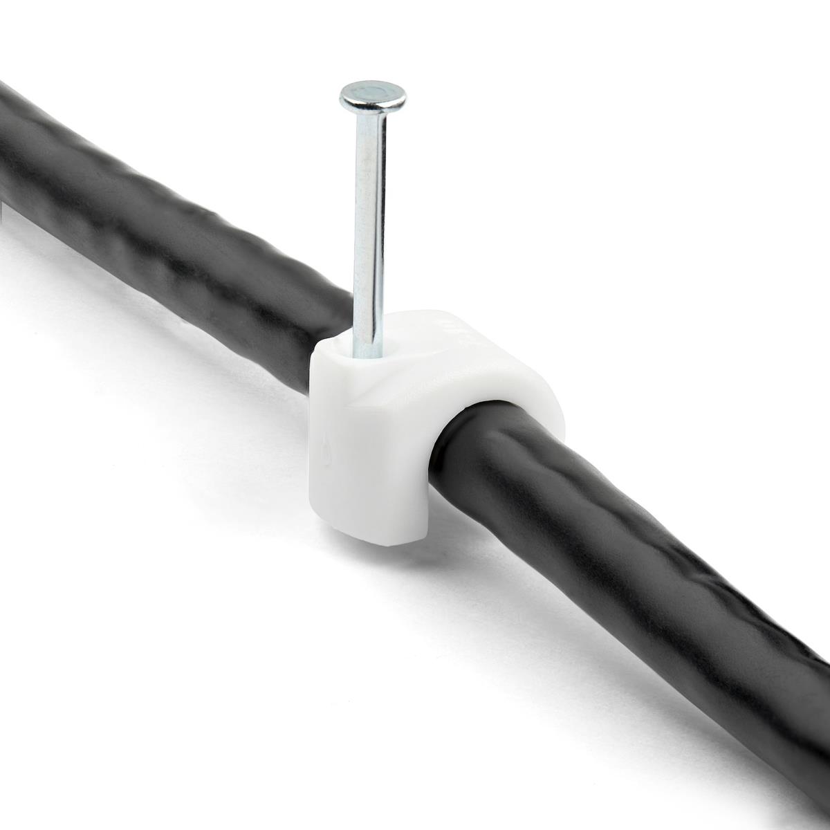 100 PACK OF NAIL MOUNTED CABLE thumbnail