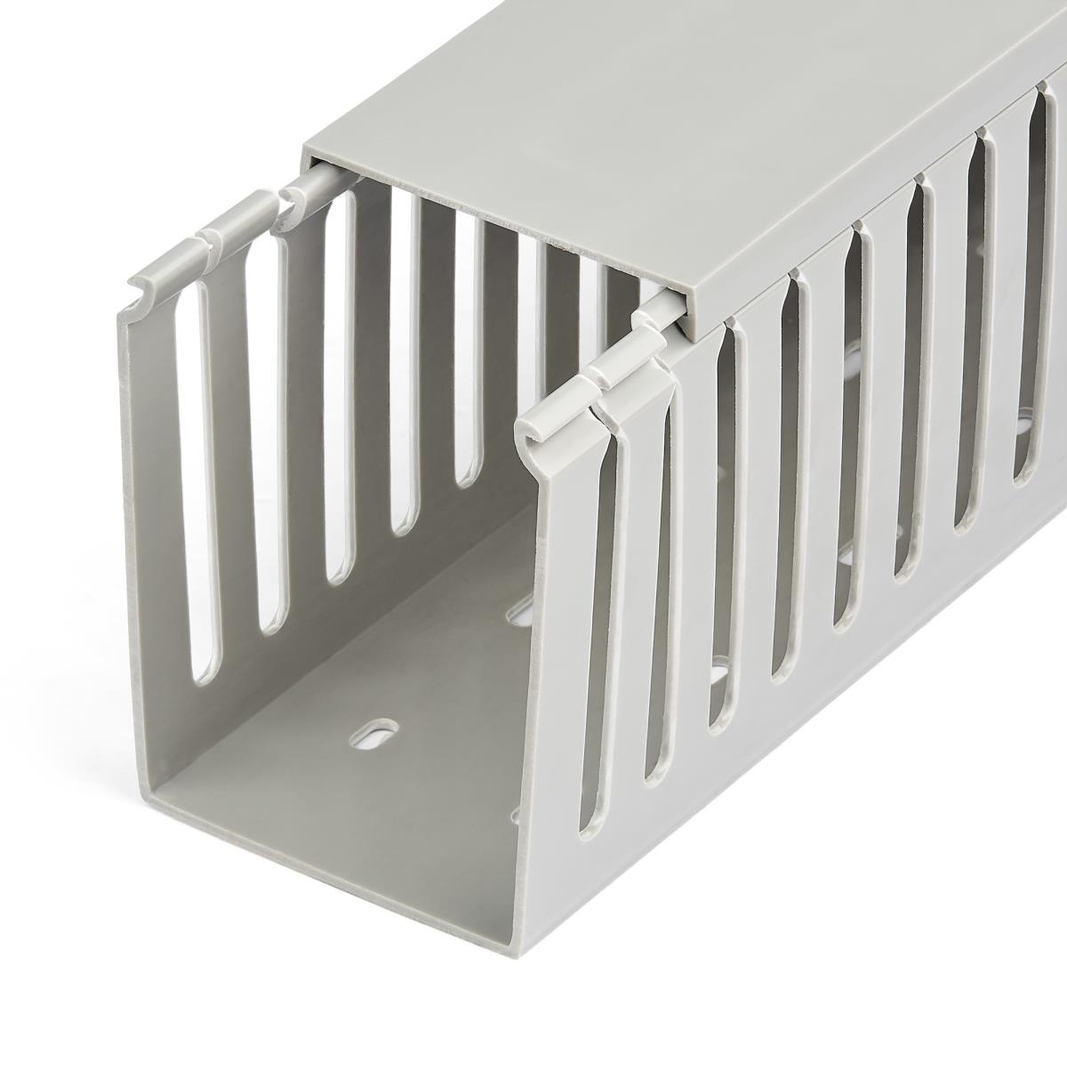 Open Slot Cable Management Raceway with Cover, 3