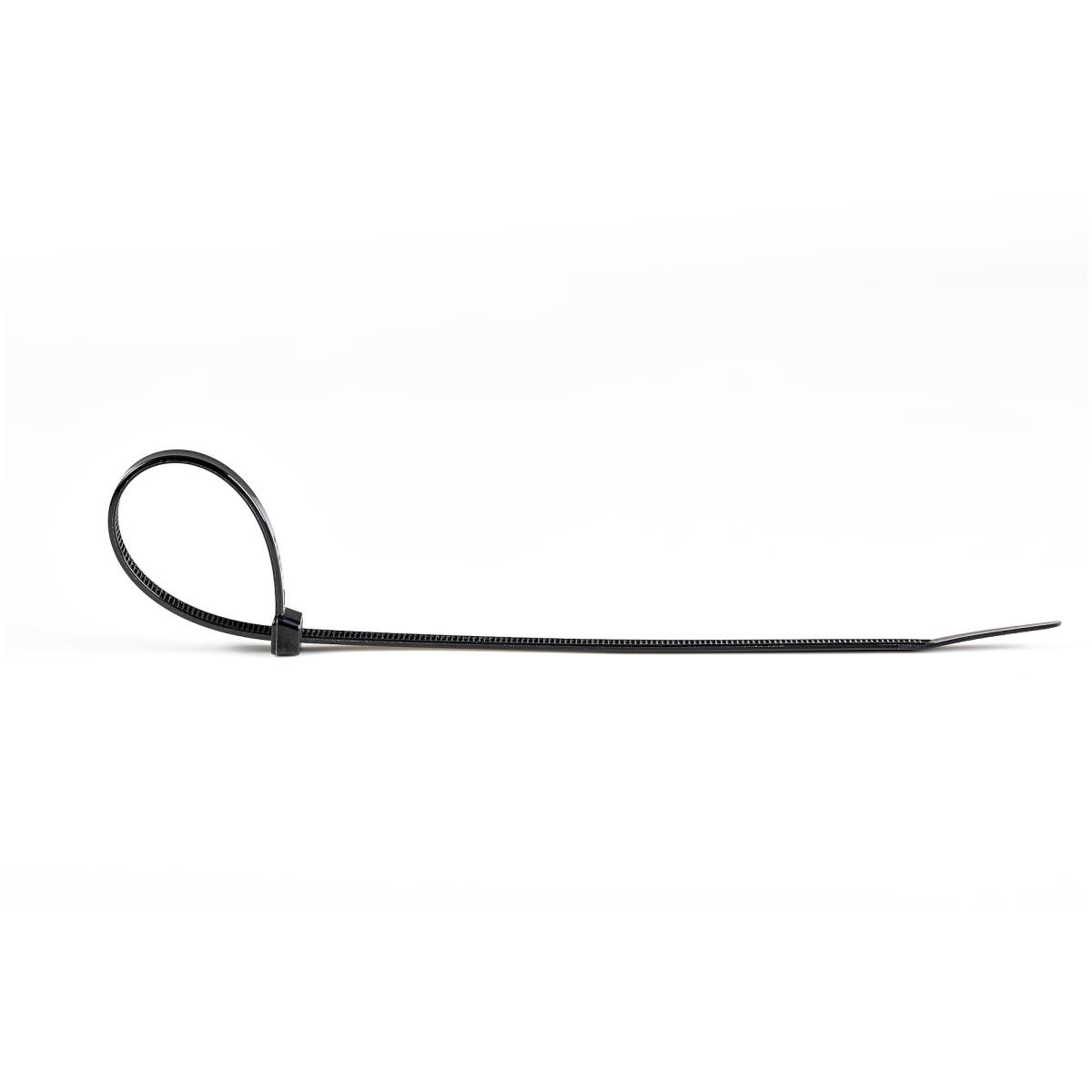 1000 PACK 10 CABLE TIES -BLACK thumbnail