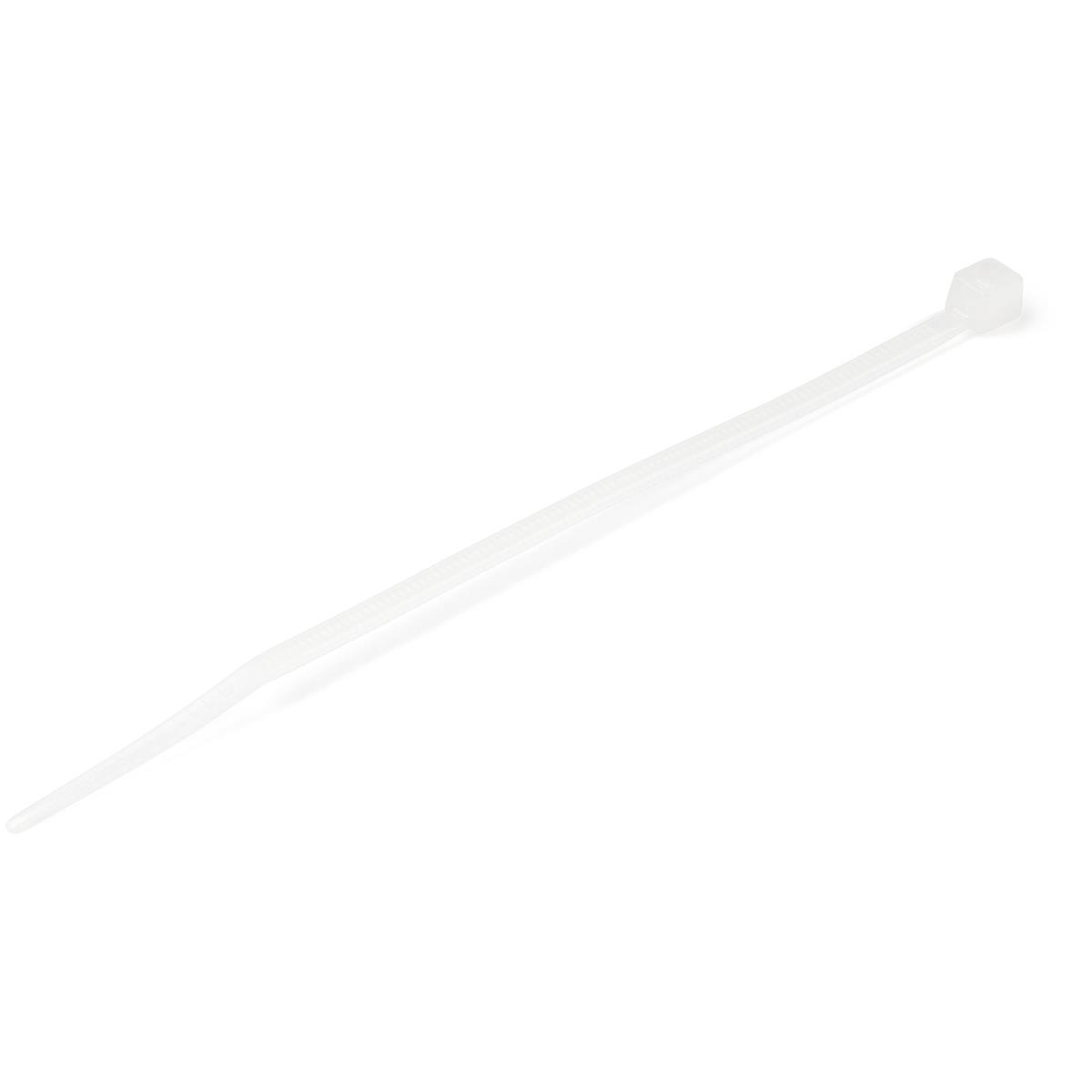 100 PACK 4 CABLE TIES -WHITE thumbnail