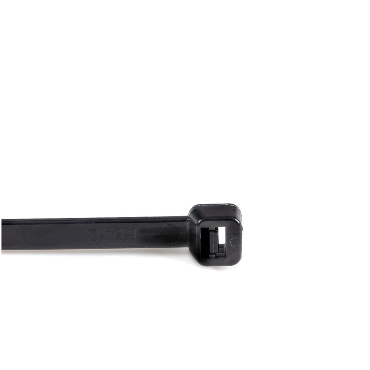 1000 PACK 8 CABLE TIES -BLACK thumbnail