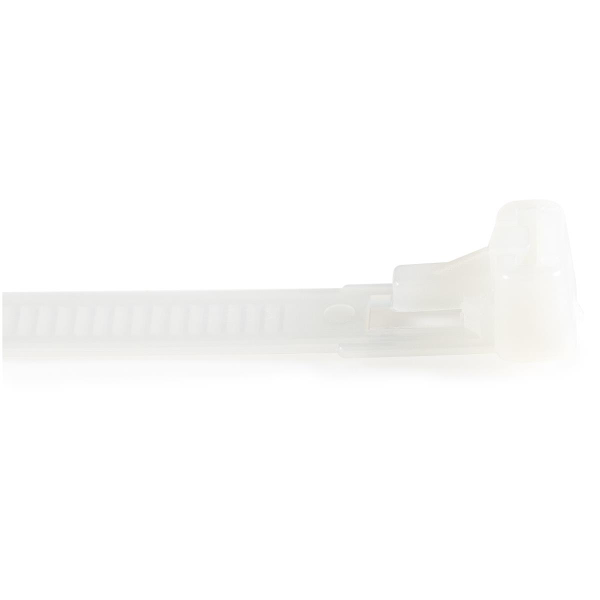 100 PACK OF RESEALABLE ZIP TIES thumbnail
