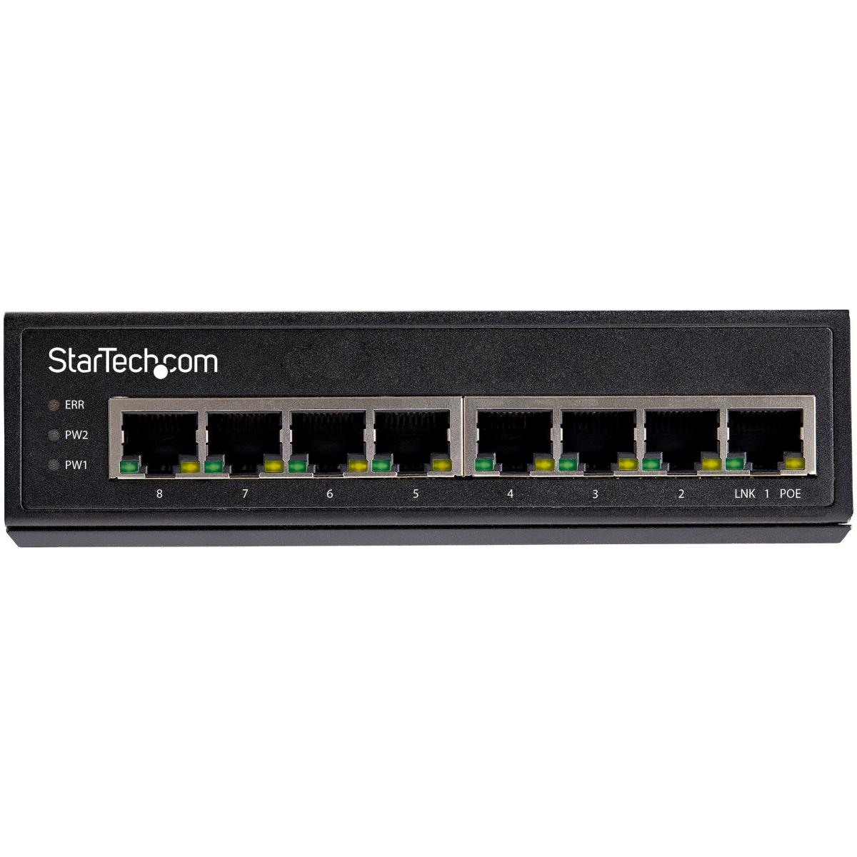 INDUSTRIAL 8 PORT GIGABIT POE+ thumbnail