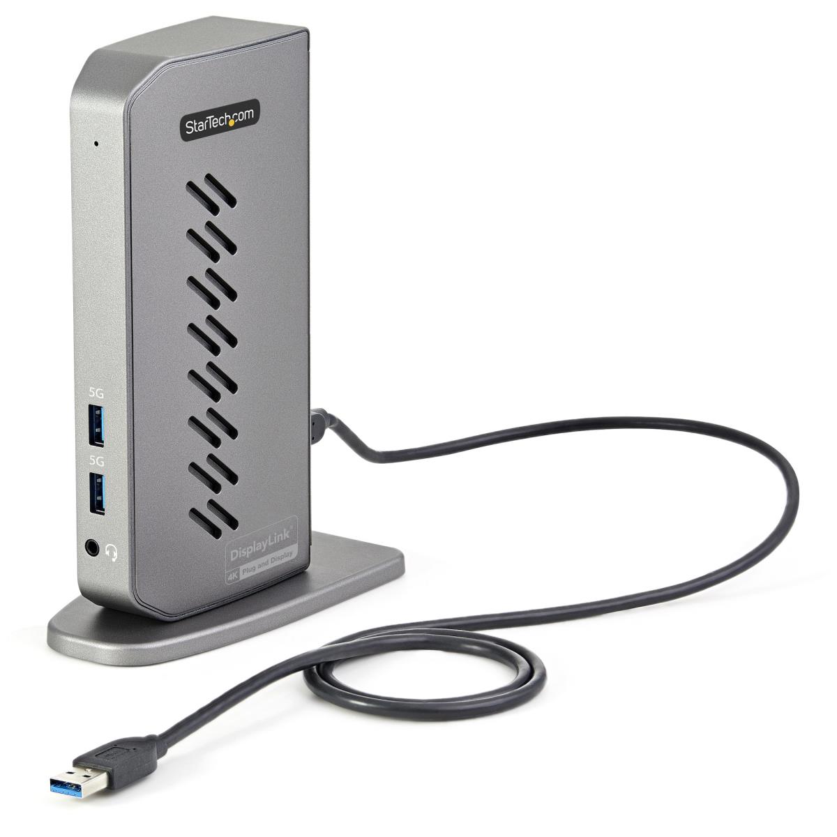 USB-C USB-A Dock, Hybrid Universal USB 3.0 Docking Station for USB-C or USB-A Laptop, Dual Monitor 4K 60Hz HDMI/DisplayPort, 6x USB-A Hub, Gigabit Ethernet, USB 3.1/3.2 Gen 1 - Dual 4K USB-C Dock (DK30A2DHUUE) - Docking station - USB - 2 x HDMI, 2 x DP - thumbnail
