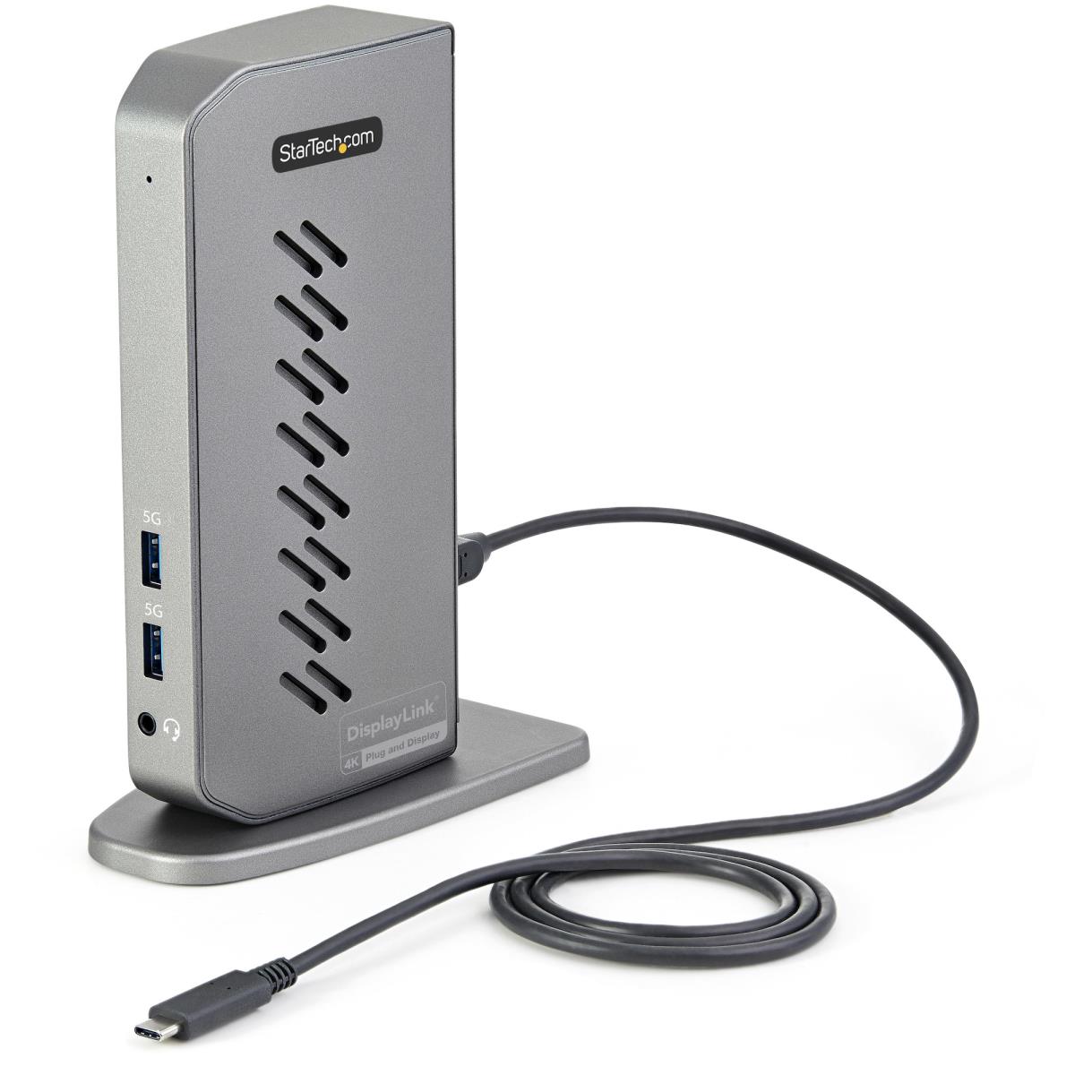 USB-C USB-A Dock, Hybrid Universal USB 3.0 Docking Station for USB-C or USB-A Laptop, Dual Monitor 4K 60Hz HDMI/DisplayPort, 6x USB-A Hub, Gigabit Ethernet, USB 3.1/3.2 Gen 1 - Dual 4K USB-C Dock (DK30A2DHUUE) - Docking station - USB - 2 x HDMI, 2 x DP - thumbnail