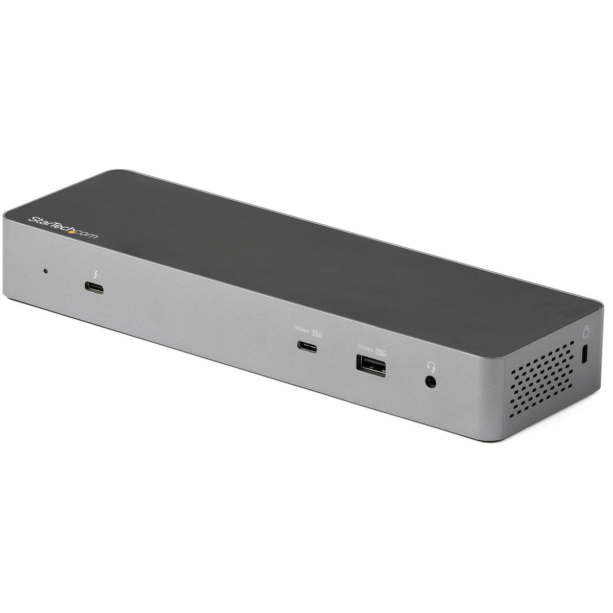 Thunderbolt 3 Dock with USB-C Host Compatibility, Dual 4K 60Hz DisplayPort 1.4 or Dual HDMI 2.0 Monitors, Single 8K, TB3/USB-C Laptop Docking Station, 96W PD, 5x USB, 10Gbps - 96W Power Delivery (TB3CDK2DHUE) - Docking station - USB-C 3.2 Gen 2 / Thunderb thumbnail