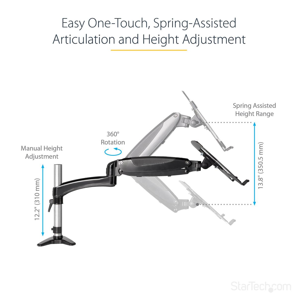 DESK MOUNT LAPTOP ARM BRACKET thumbnail