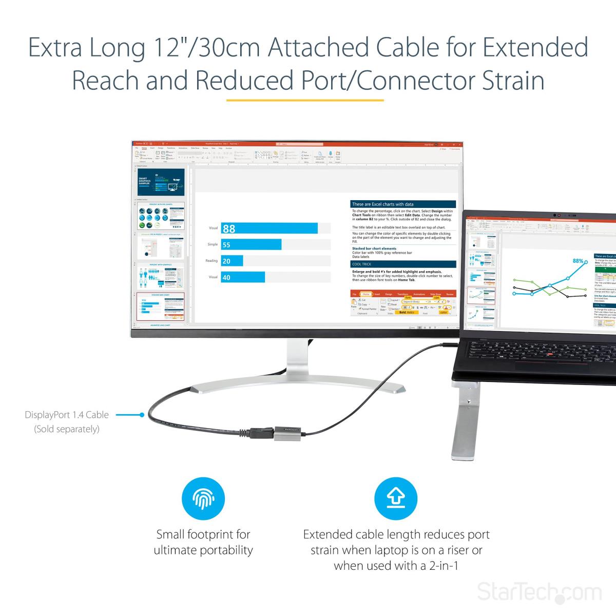 USB C TO DISPLAYPORT ADAPTER thumbnail