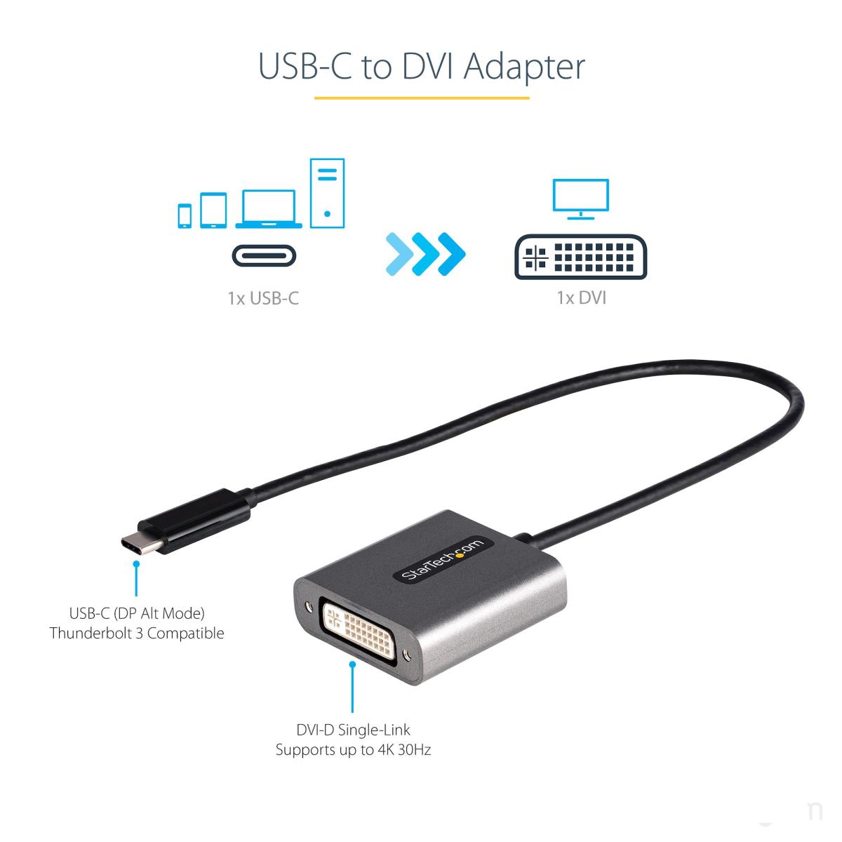 12 USB C TO DVI ADAPTER DONGLE thumbnail