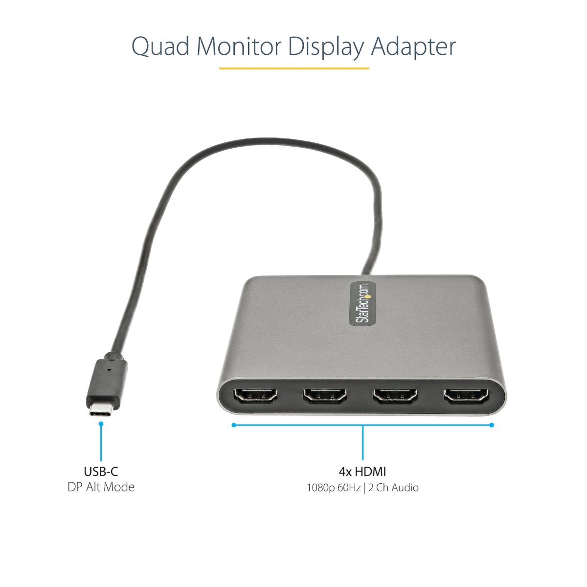 4 PORT USB C TO HDMI ADAPTER thumbnail