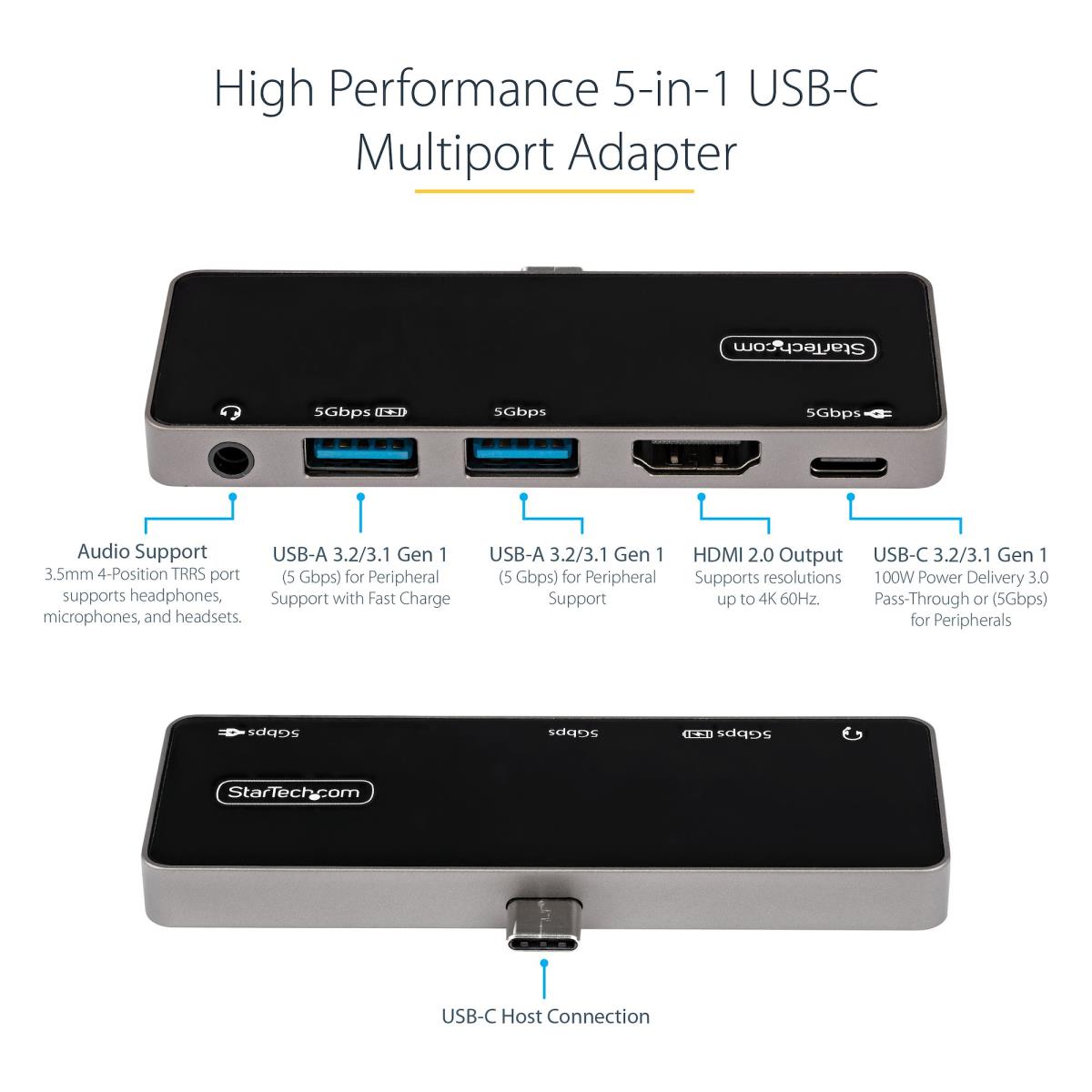 USB C MULTIPORT ADAPTER 100W PD thumbnail