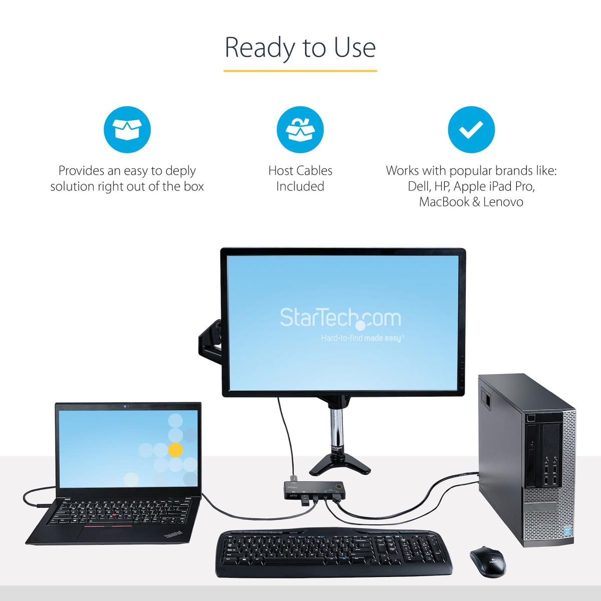 2 PORT USB-A/HDMI / USB-C KVM thumbnail
