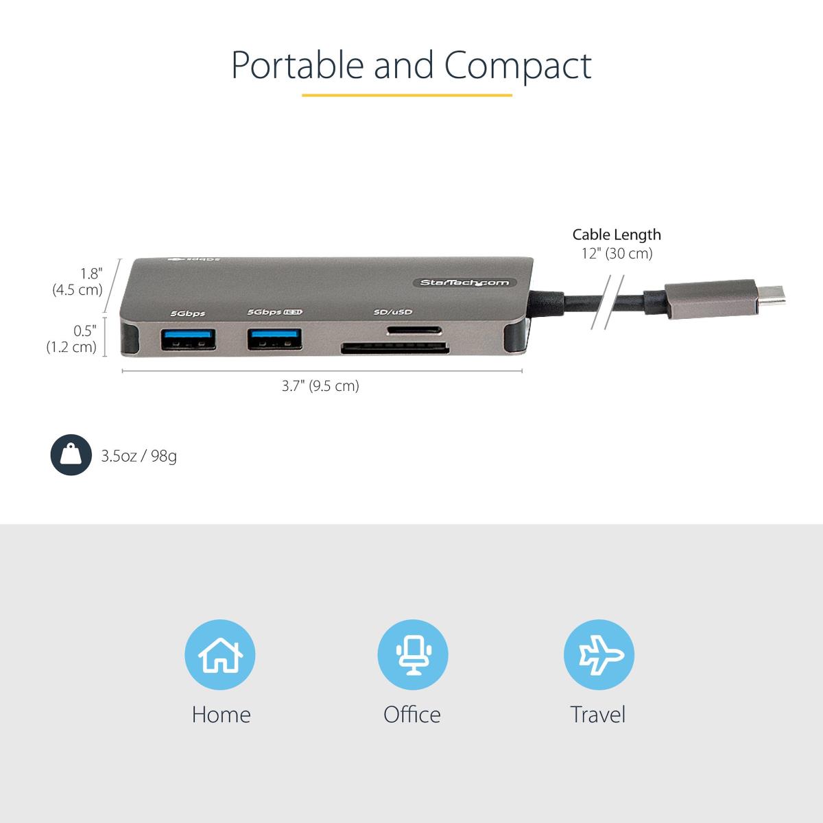 USB C MULTIPORT ADAPTER 60W PD thumbnail