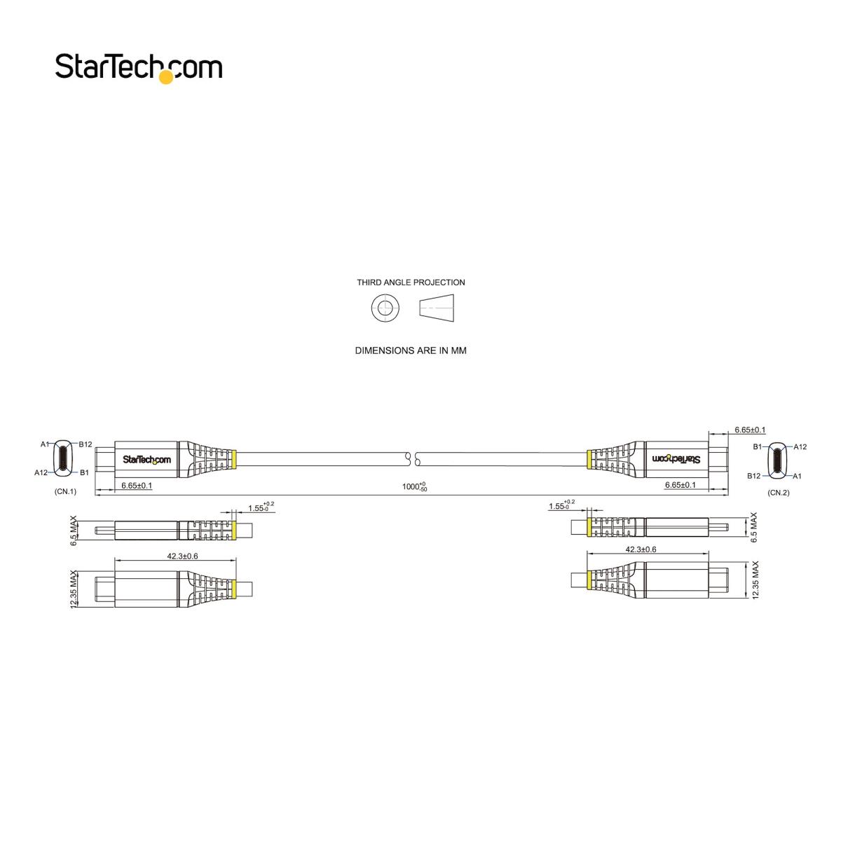 1M USB C CABLE WITH 100W PD thumbnail