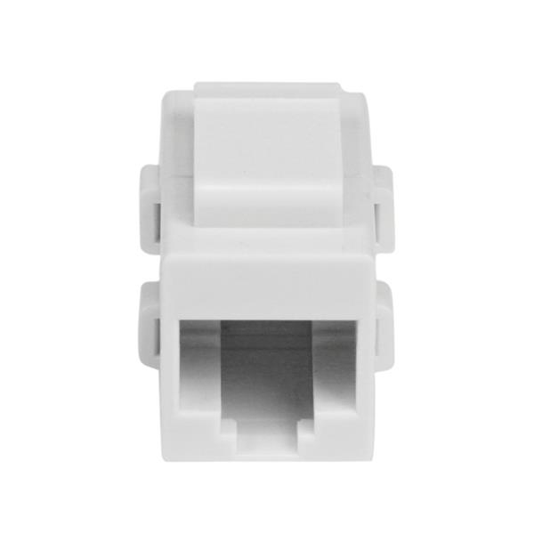 CAT6 RJ45 COUPLER WHITE - thumbnail