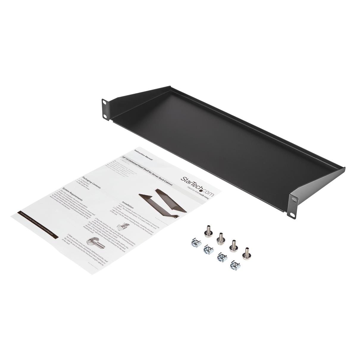 1U SERVER RACK SHELF UNIVERSAL thumbnail