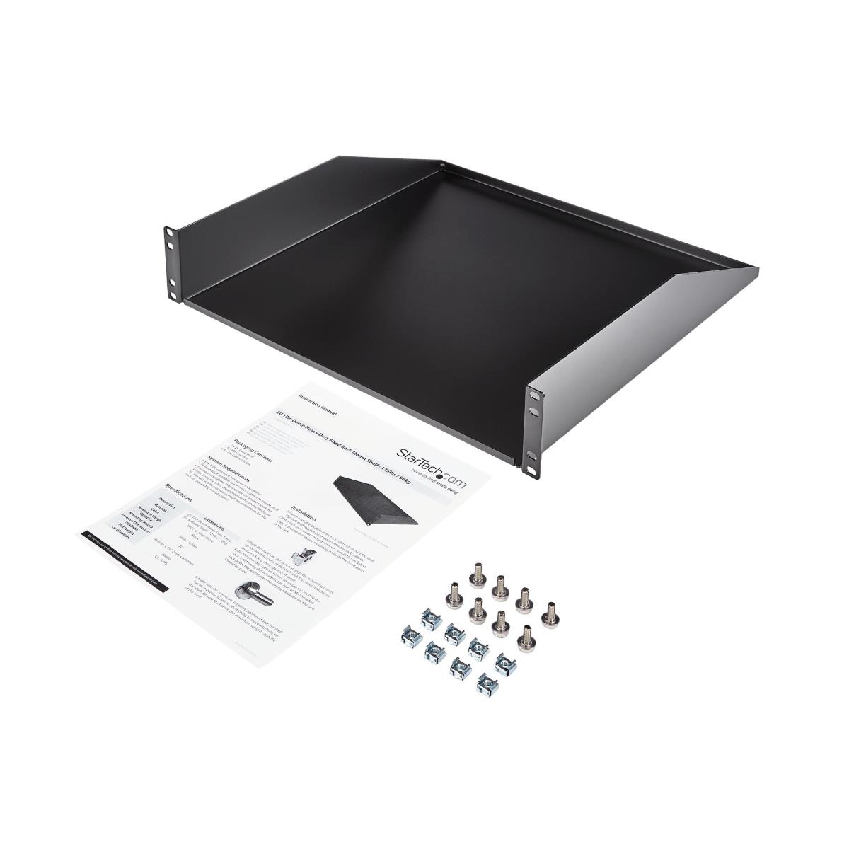 2U SERVER RACK SHELF UNIVERSAL thumbnail