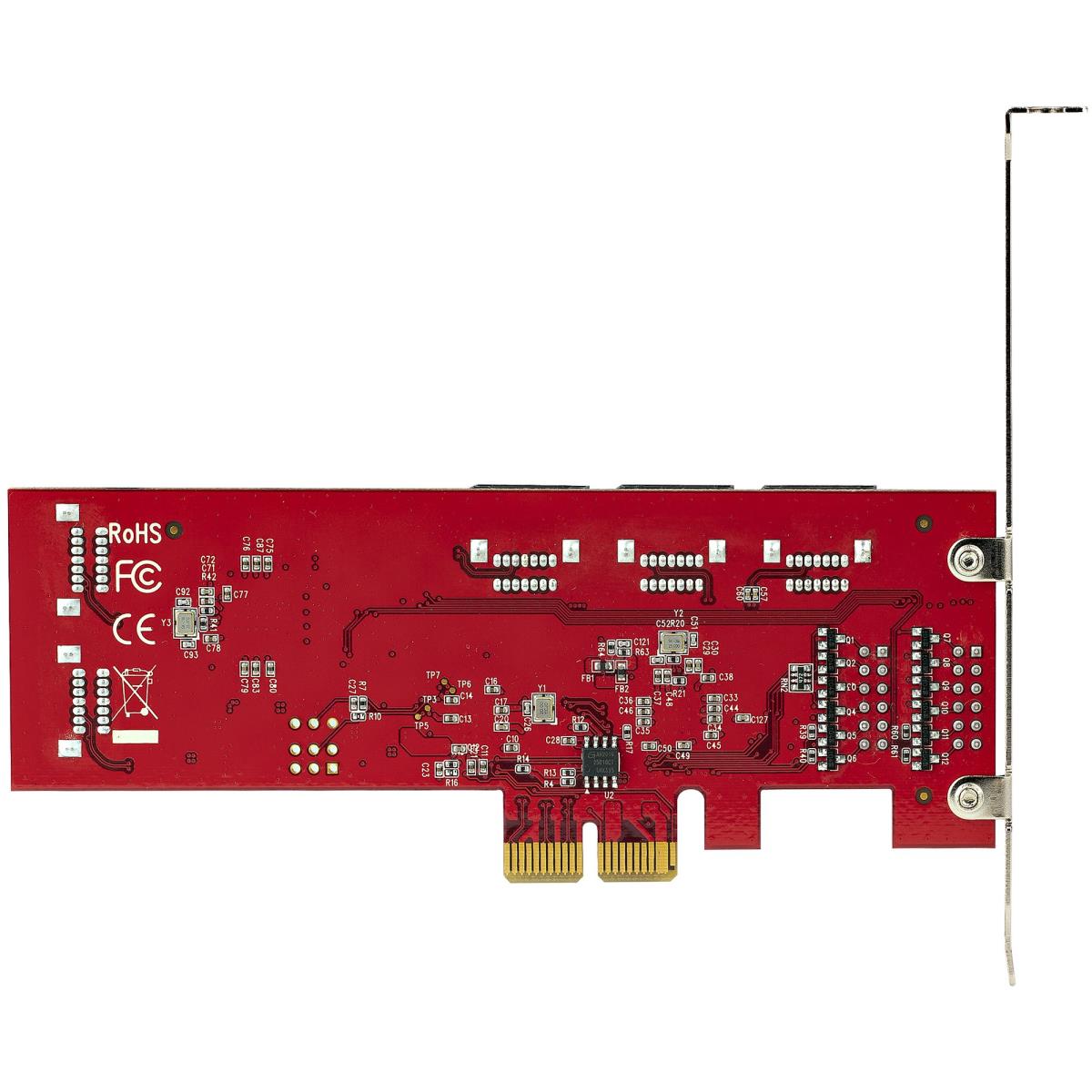 SATA PCIE CARD - 10 PORT 6GBPS thumbnail