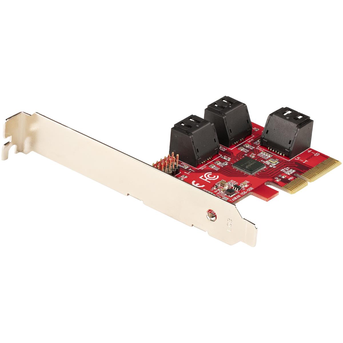 SATA PCIE CARD - 6 PORT (6GBPS) thumbnail
